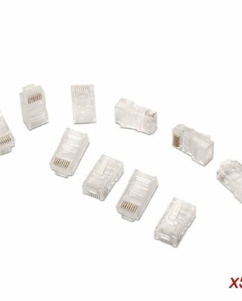 Aisens Rj45-stik A138-0291 Gennemsigtig  Cat5e  50 Stk