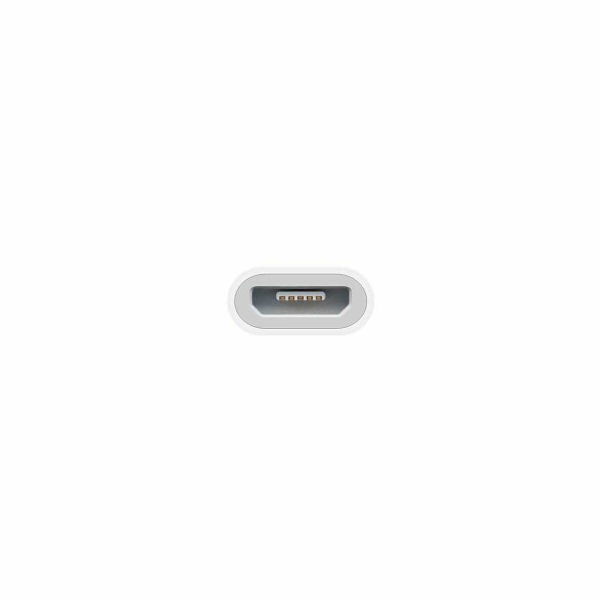 Apple Micro Usb Til Lightning Adapter Md820zm Hvid
