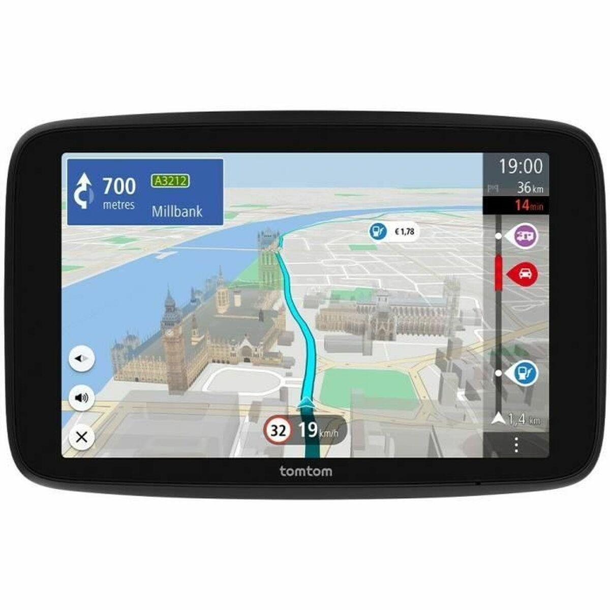 Bil Gps Tomtom Quot Sort Med Touchscreen Bluetooth Og Wifi