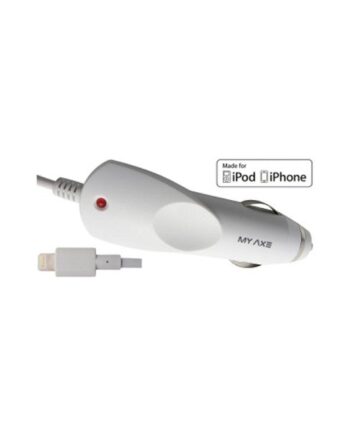 Biloplader Med Lightning Hvid