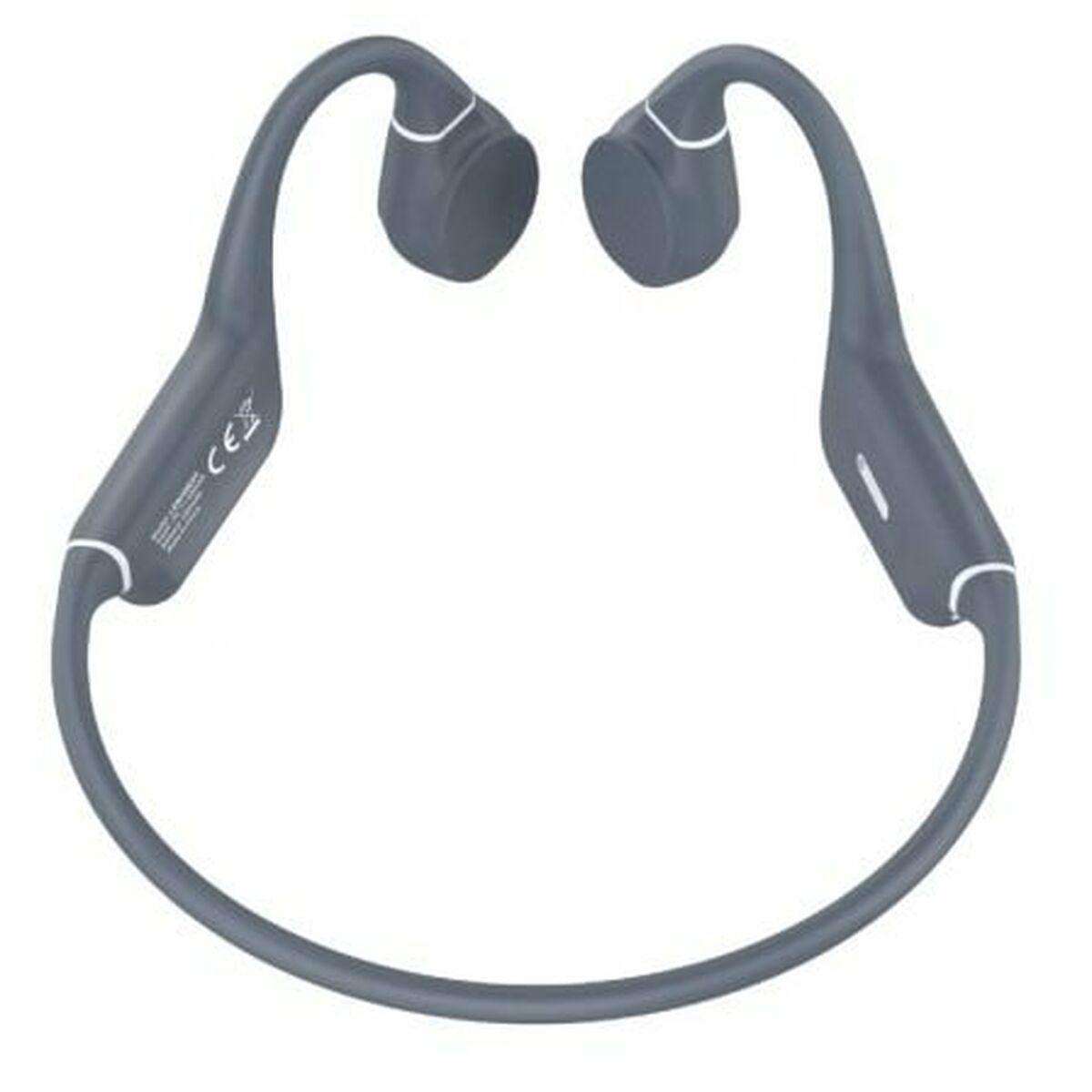 Bluetooth Høretelefoner Med Mikrofon Leotec Lebone03g Grå