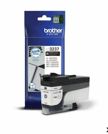Brother Lc3237 Bk Blækpatron Sort   -pak Til Hlj6000 Mfcj5945 6945
