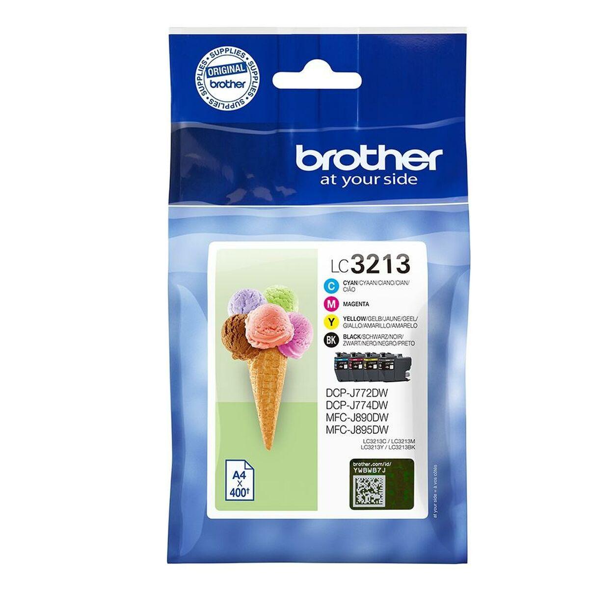 Brother Lc3213 Blækpatron Sort Cyan Magenta Gul -pak