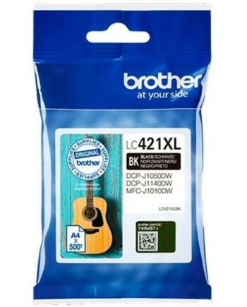 Brother Lc421  Blækpatron Sort  Original   -pak  500 Sider