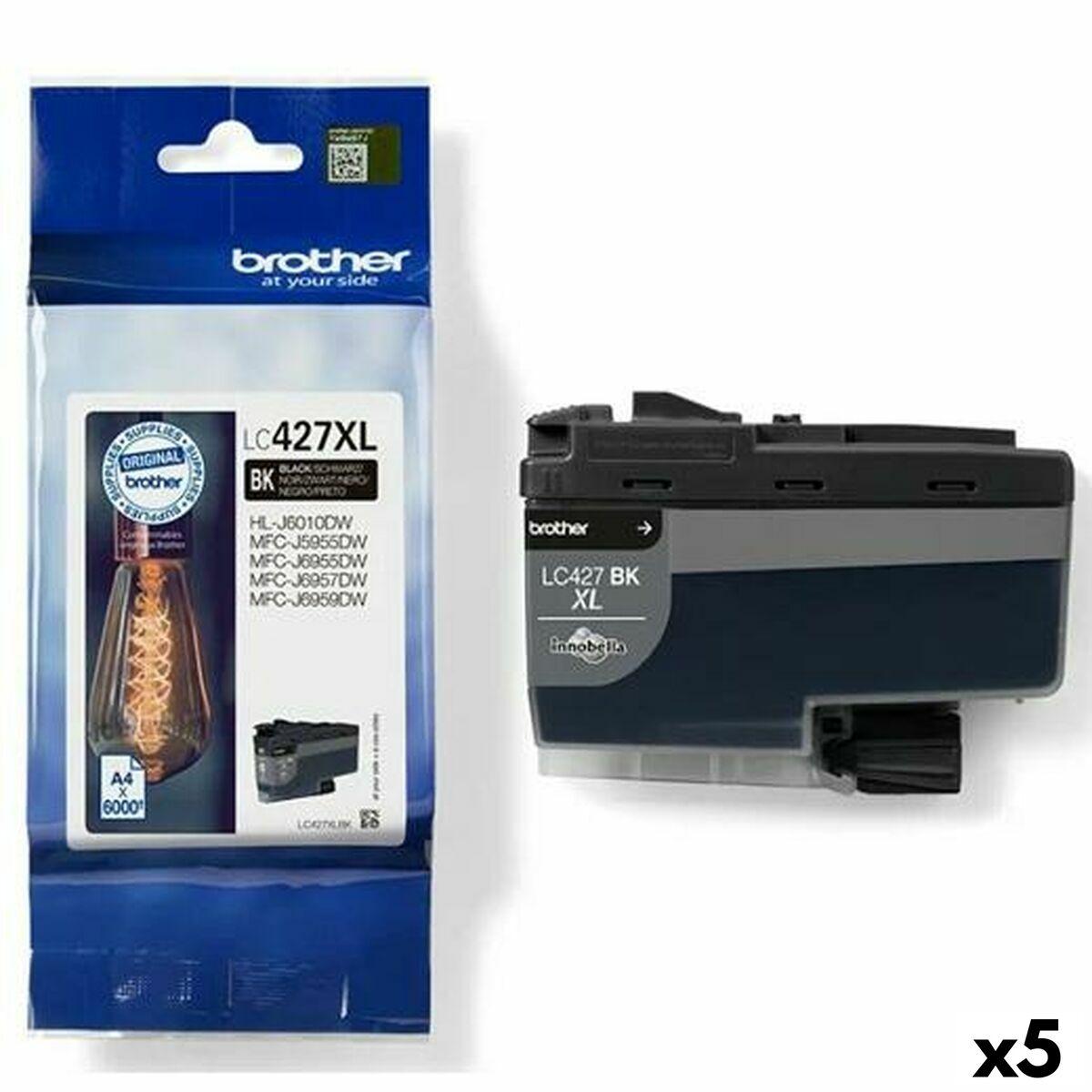 Brother Lc427 Blækpatron Sort -pak Til Hl-j6010dw Mfc-j5955dw J6955dw J6957dw J6959dw
