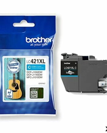 Brother Lc421  Cyan Blækpatron  -pak Til Mfc-j1010dw Dcp-j1050dw