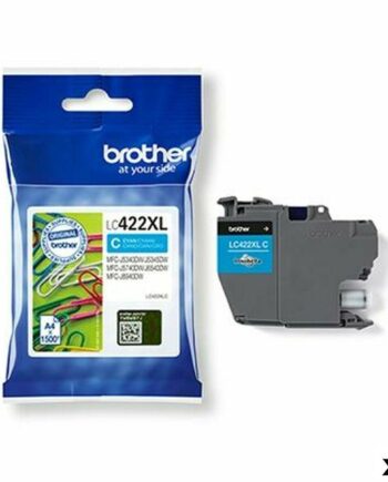 Brother Lc422  Cyan Original Blækpatron   -pak Til Mfc-j5340dw J5740dw J6540dw J6940dw
