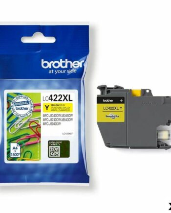 Brother Lc422  Gul Blækpatron  -pack Til Mfc-j5340dw J5740dw J6540dw J6940dw