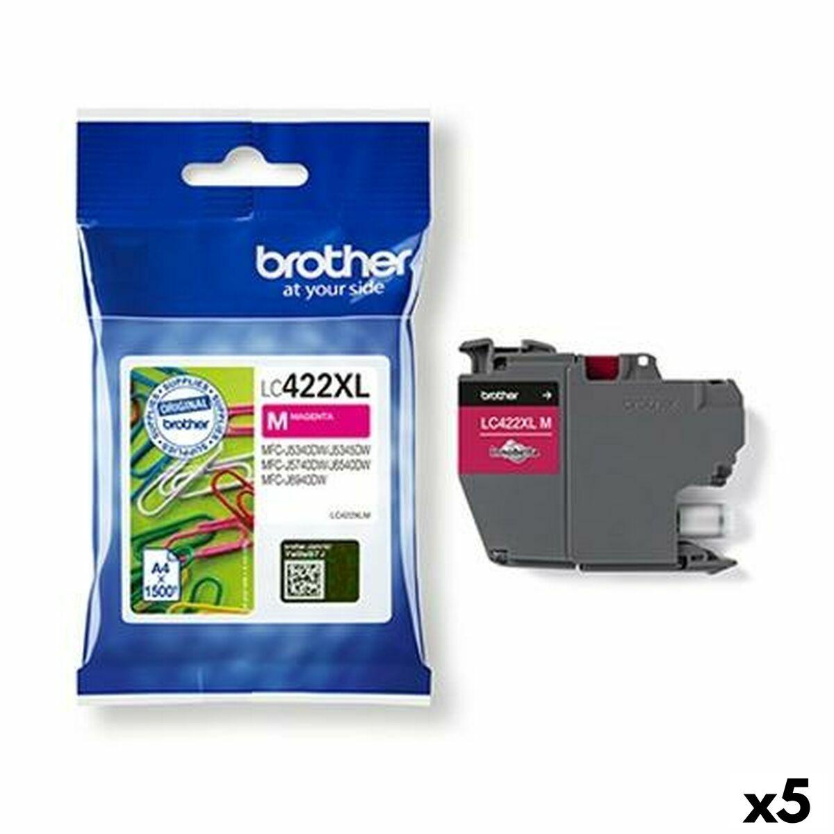 Brother Lc422 Magenta Blækpatron -pak Til Mfc-j5340dw J5740dw J6540dw J6940dw