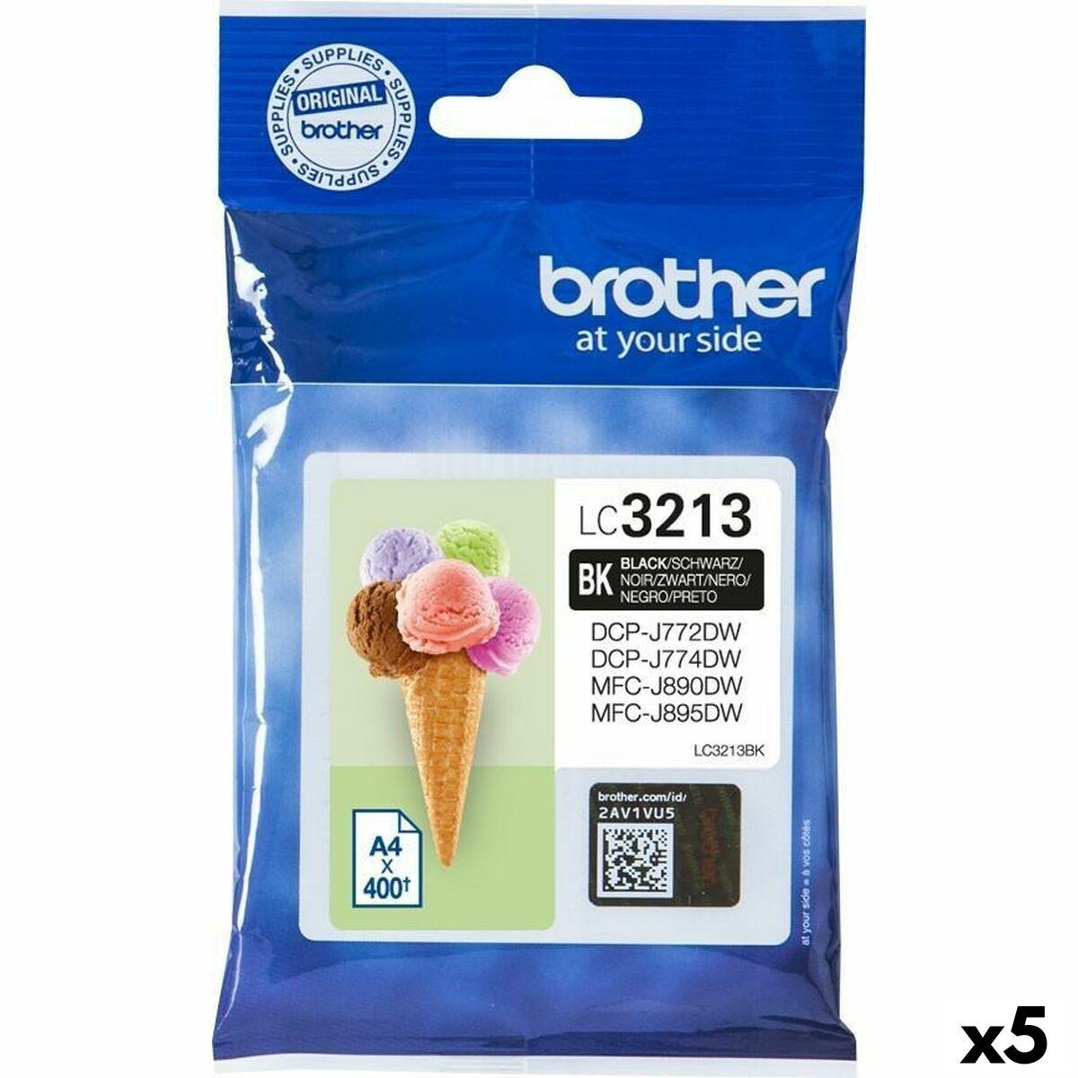 Brother Lc3213 Sort Blækpatron -pak Til Mfc-j890dw J895dw