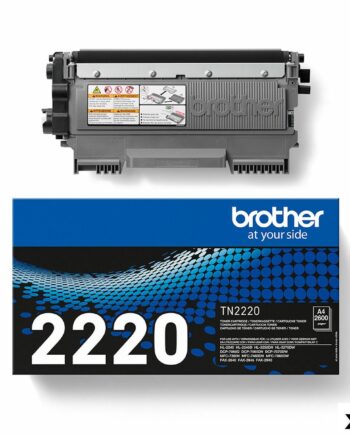 Brother Tn2220 Original Toner Sort   -pak Til Hl-2240d 2250dn 2270dw