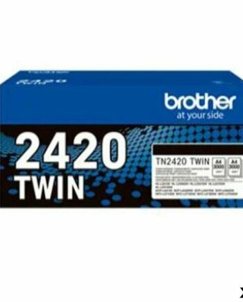 Brother Tn2420 Twin Sort Tonerpatron   -pak    000 Sider  Til Hl-l2310d 2350dw 2370dn 2375dw Og Mfc-l2710dw 2730dw 2750dw