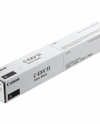 Canon  -exv 51 Tonerpatron Sort  Original