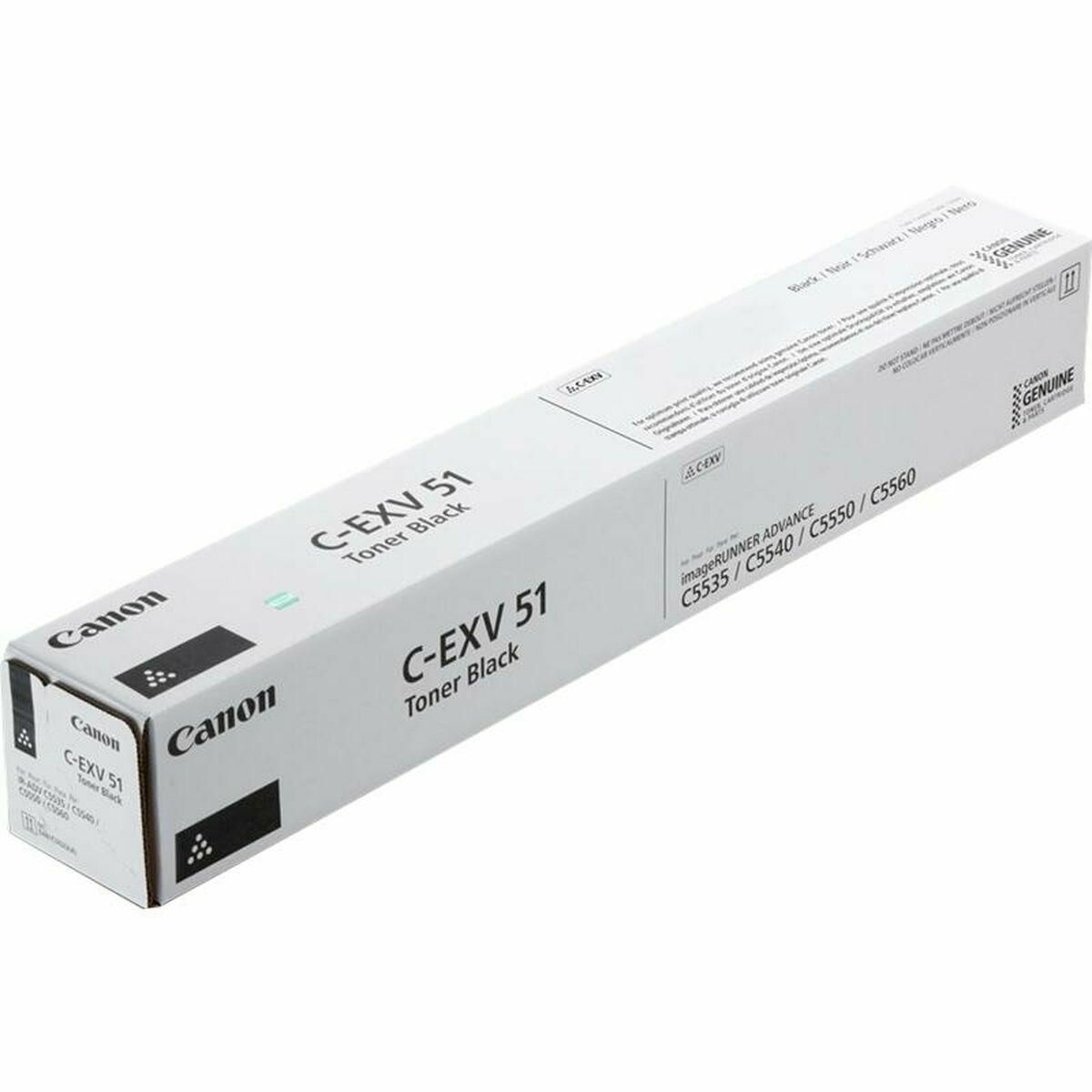 Canon -exv 51 Tonerpatron Sort Original