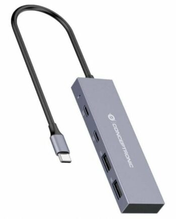 Conceptronic Usb-  Hub Hubbies13g   Porte  Grå