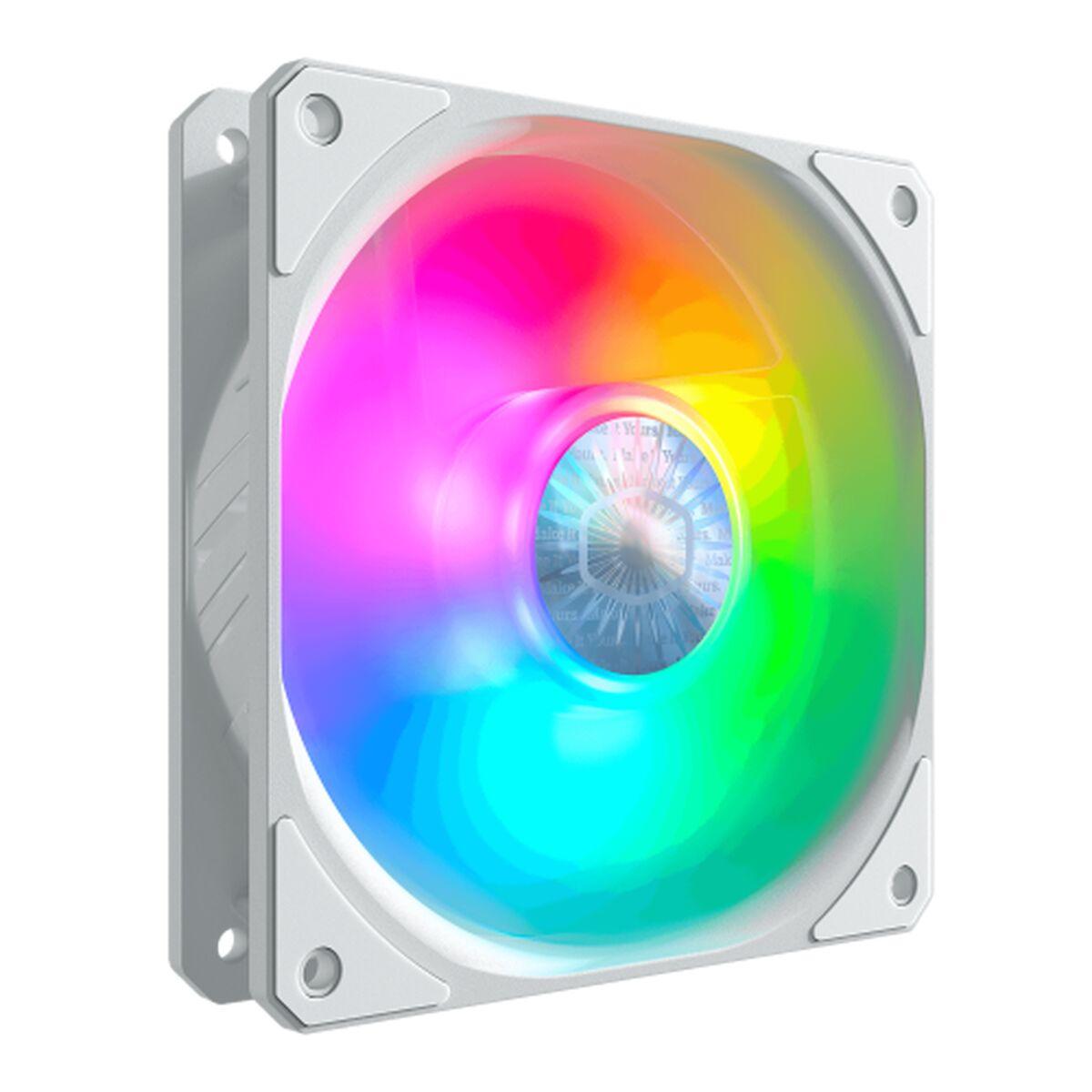 Cpu Blæser Cooler Master Sickleflow 120 Argb Hvid 12 Cm