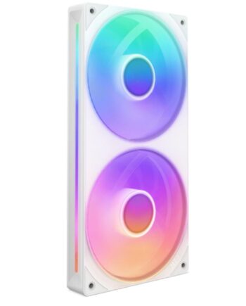 Cpu-køler Med Rgb Nzxt Rf-u24hf-w1  Hvid