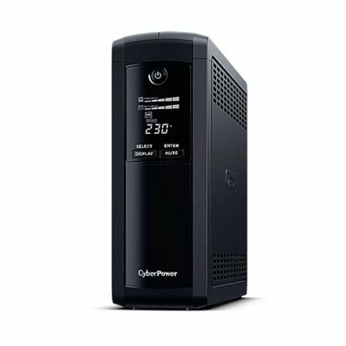 Cyberpower Vp1200elcd-de Interaktiv Ups 1200 Va Sort