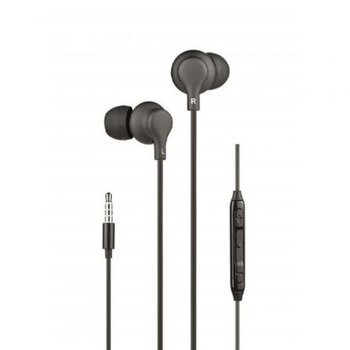 Daewoo Dw2013 In-ear Høretelefoner Med Mikrofon Sort Mm