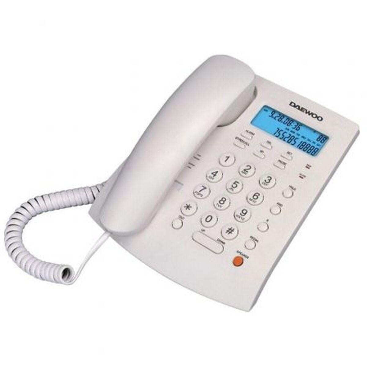 Daewoo Dw6310 Ip Fastnettelefon Hvid