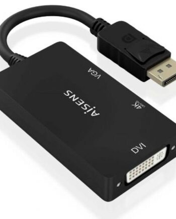 Displayport Kabel Aisens A125-0861 Sort  15 Cm