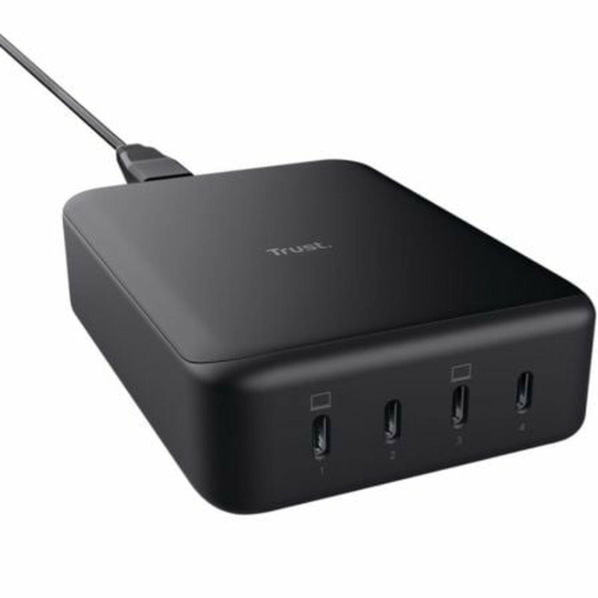 Dockingstation Usb- Trust 25413 Porte 240 Sort