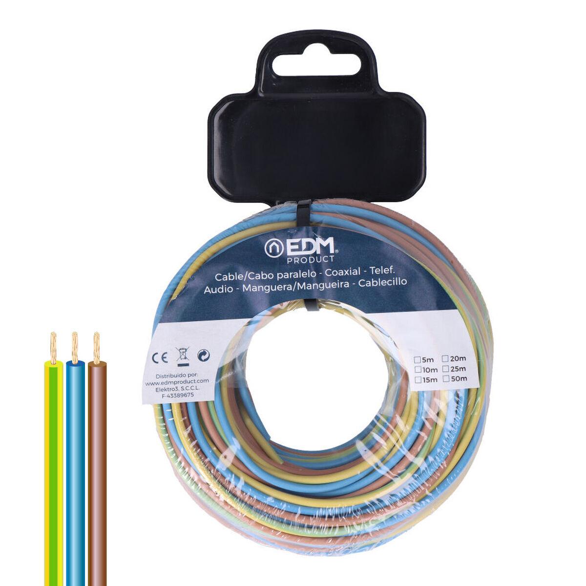 Edm Product Parallelkabel H07z1- Blå Brun Spole Mm