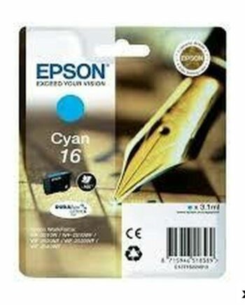 Epson 16 Cyan Original Blækpatron  Pakke Med 10