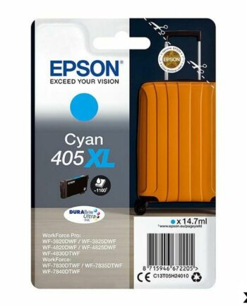 Epson 405  Cyan Original Blækpatron  Pakke Med