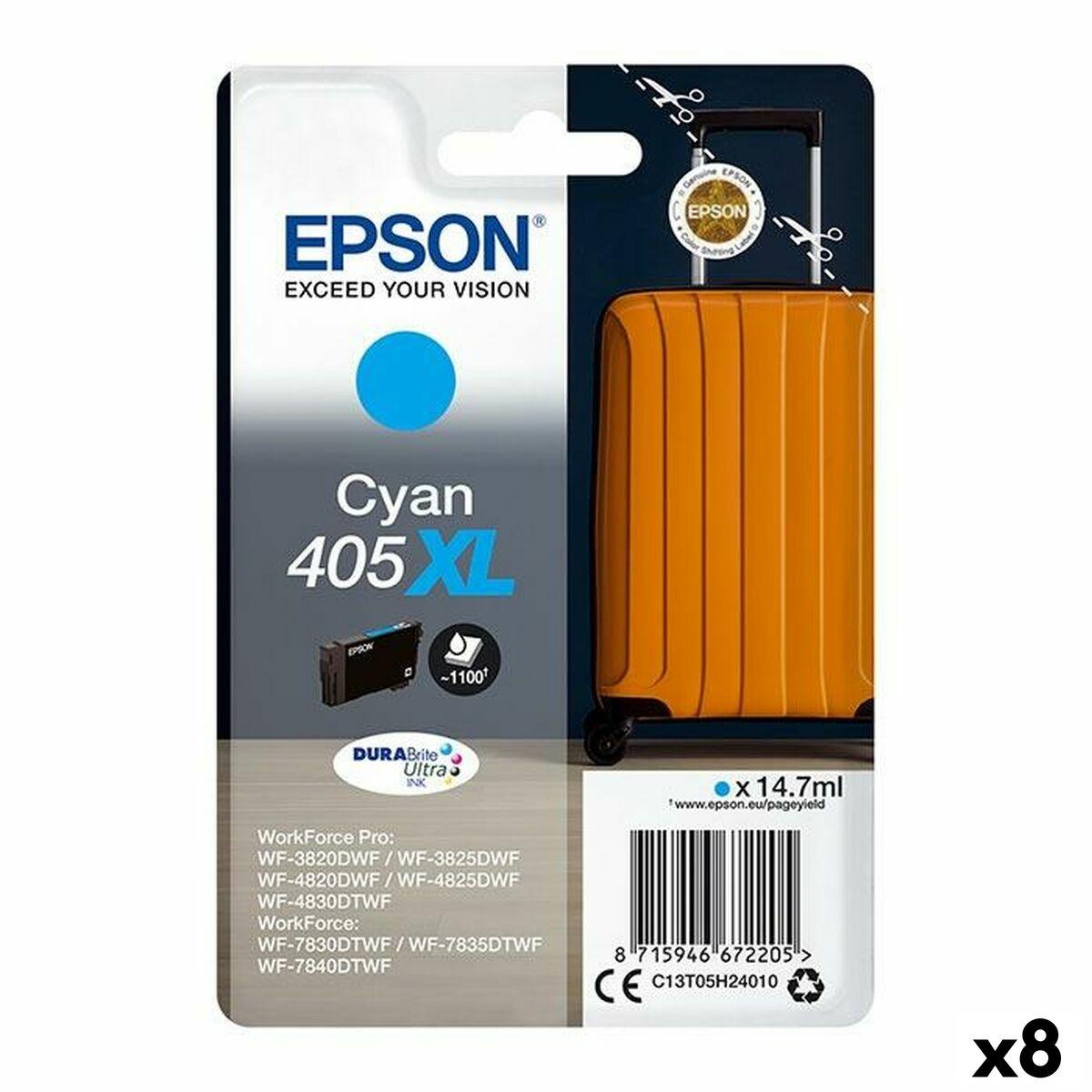 Epson 405 Cyan Original Blækpatron Pakke Med