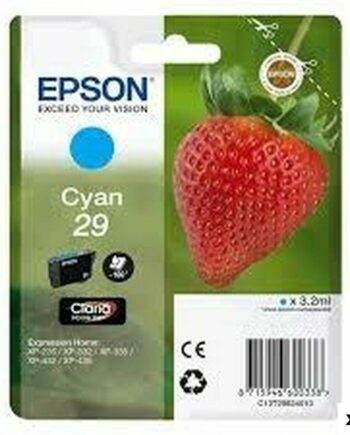 Epson 29 Cyan Original Blækpatron  Pakke Med 10