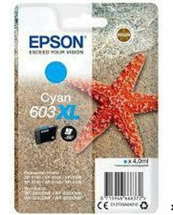 Epson 603   Cyan Original Blækpatron  10-pak