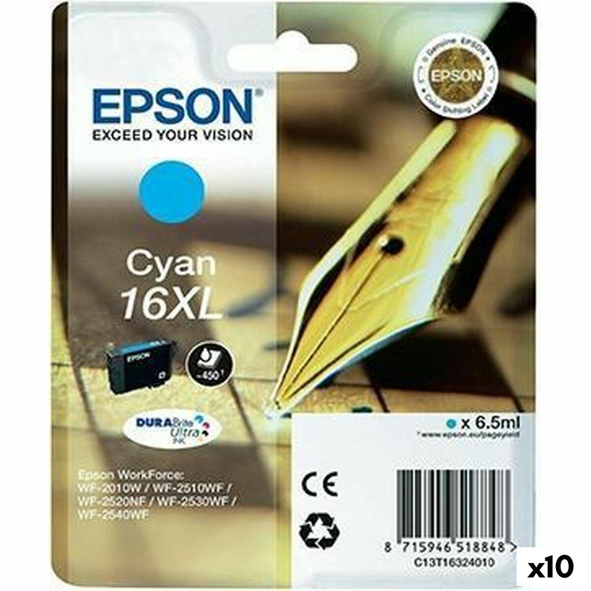 Epson 16 Cyan Original Durabrite Ultra Ink 10 Stk
