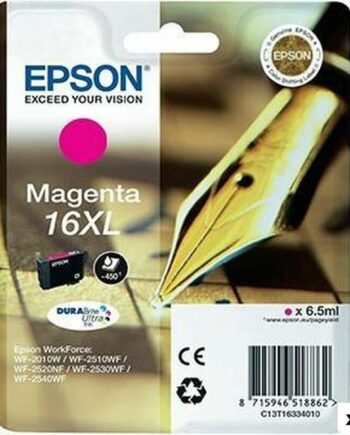 Epson Durabrite Ultra Ink 16  Magenta Original Blækpatron  10-pak