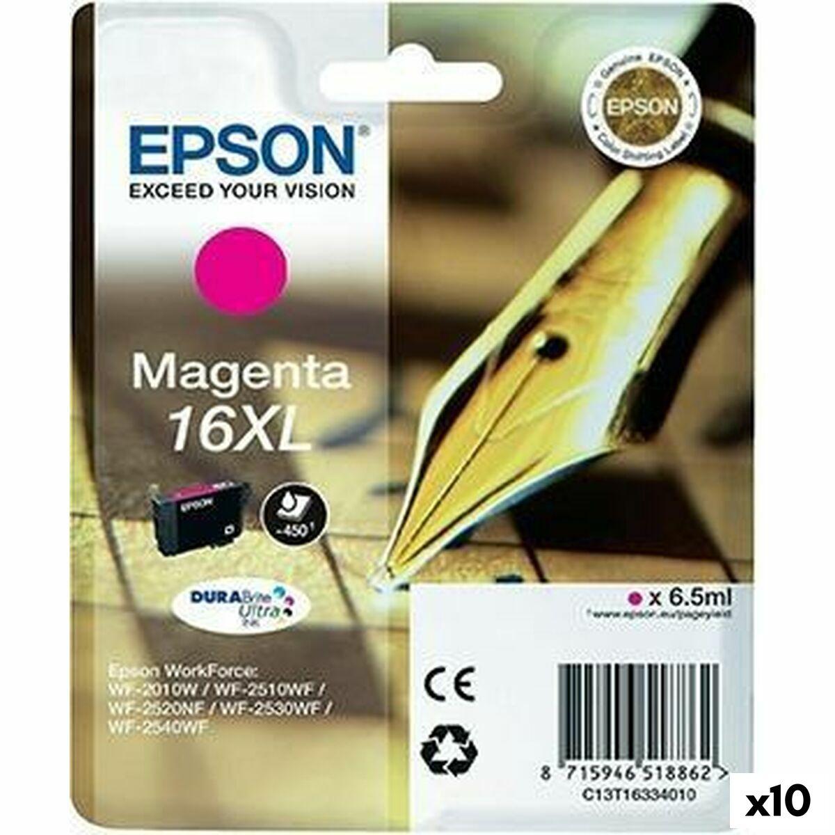 Epson Durabrite Ultra Ink 16 Magenta Original Blækpatron 10-pak