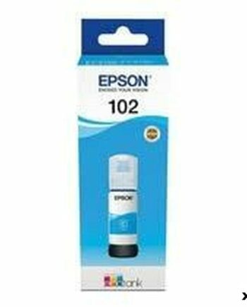 Epson 102 Ecotank Blæk Cyan Til Et-2700 2750 3700 3750 4750   Fl