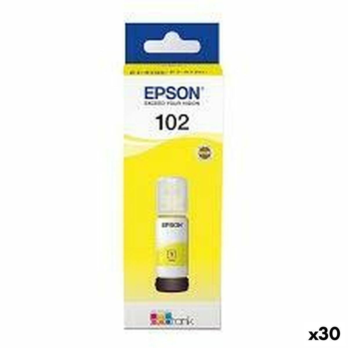 Epson 102 Gul Genopfyldningsblæk Til Ecotank Et-serien