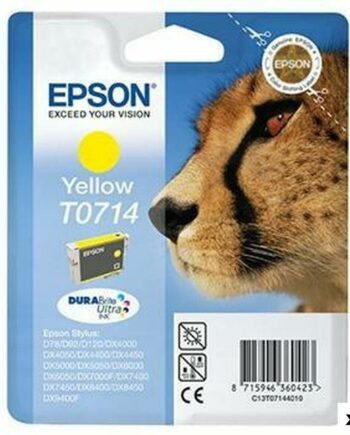 Epson Original Blækpatron Gul Pakke Med 10  Inkjet  55 Ml