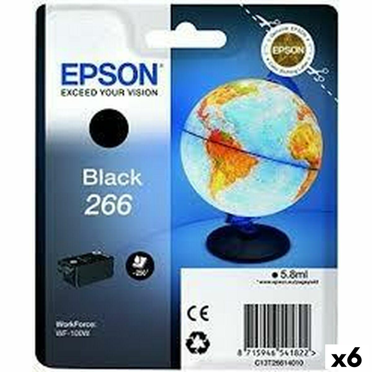 Epson Original Blækpatron 266 Sort Til Workforce Wf-100w Wf-110w -pak