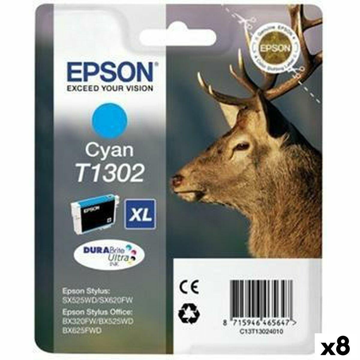 Epson Original Blækpatron T1302 Cyan Bx320fw Stk