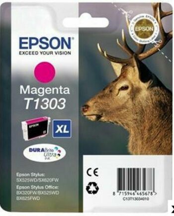 Epson Original Blækpatron T1303 Magenta Pakke Med