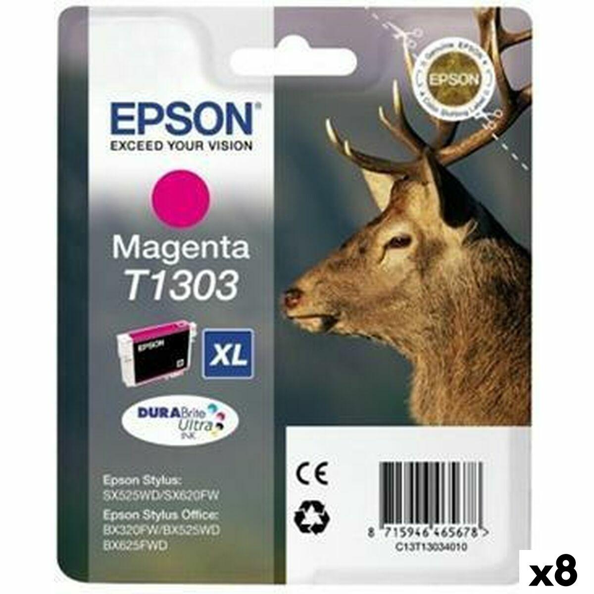 Epson Original Blækpatron T1303 Magenta Pakke Med