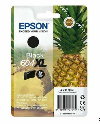 Epson 604  Sort Blækpatron Pakke Med 10  Xp-2200   Wf-2910dwf
