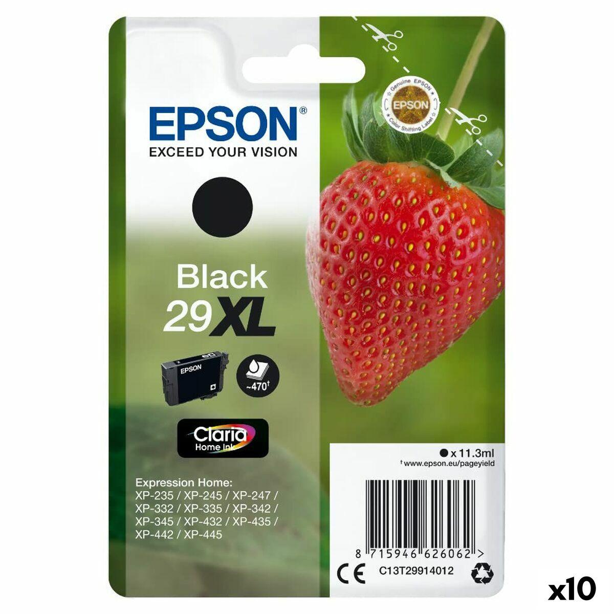 Epson 29 Sort Original Blækpatron 10-pak