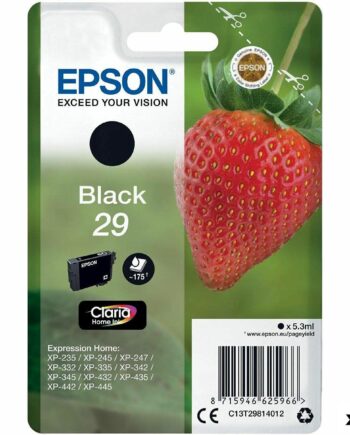 Epson 29   Sort Original Blækpatron  10-pak