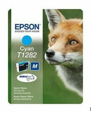 Epson T1282 Cyan Blækpatron Original  10-pak Til Stylus Office