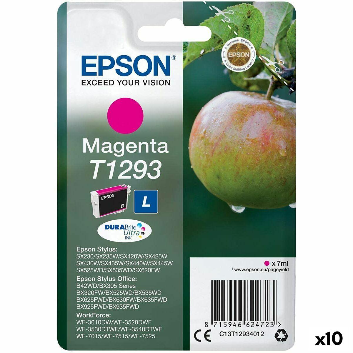 Epson T1293 Magenta Blækpatron 10-pak Original