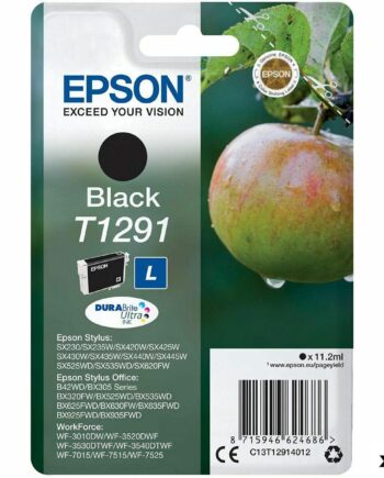 Epson T1291 Original Blækpatron Sort  Pakke Med 10