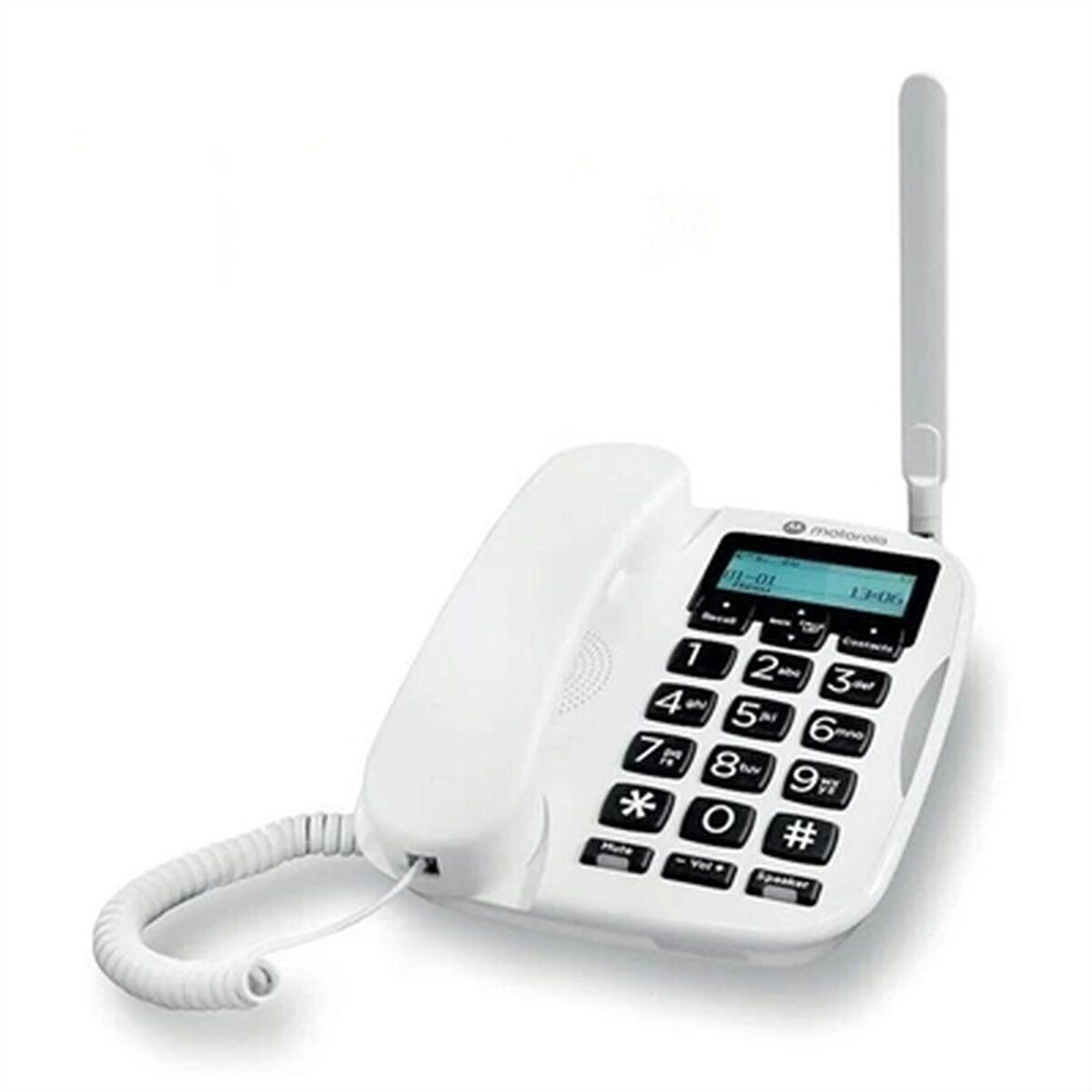 Fastnettelefon Motorola Fw500 Hvid Bordtelefon