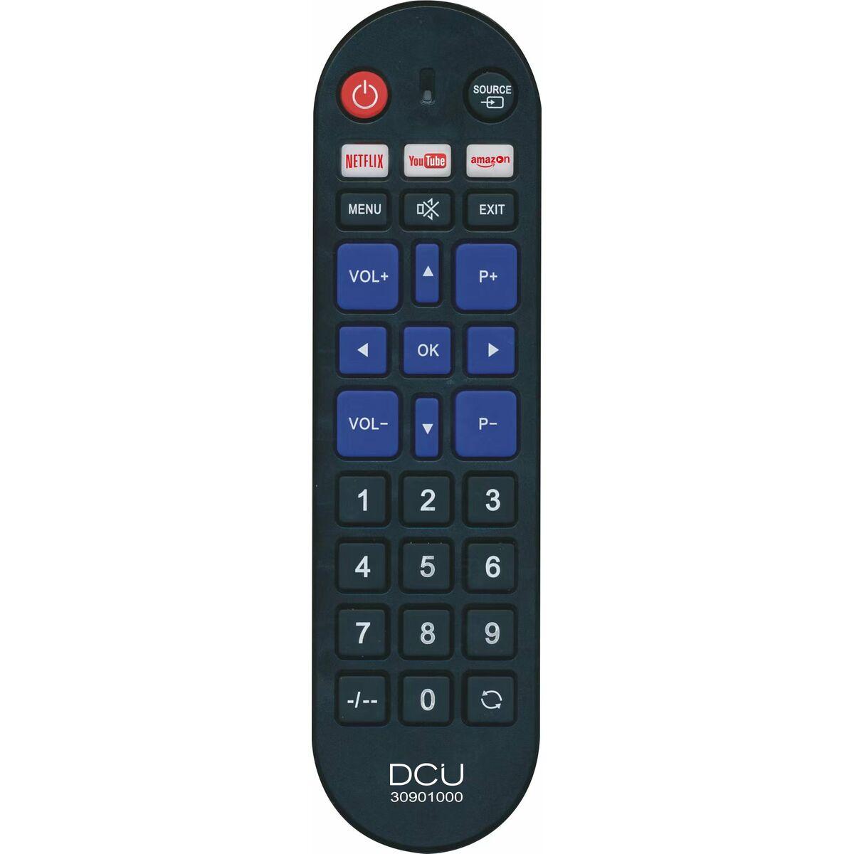 Fjernbetjening Universal Dcu Tecnologic Sort Baggrundsbelyst